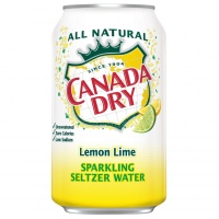 Напиток CANADA DRY LEMON LIME (лимон лайм) 0.355 л*8 ж/б (США) 