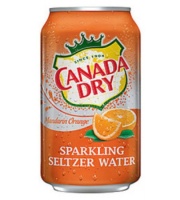 Напиток CANADA DRY Mandarin/Orange (мандарин/оранж) 0.355 л*8 ж/б (США) 