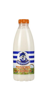 Молоко Простоквашино Топленое 4% 1л*12