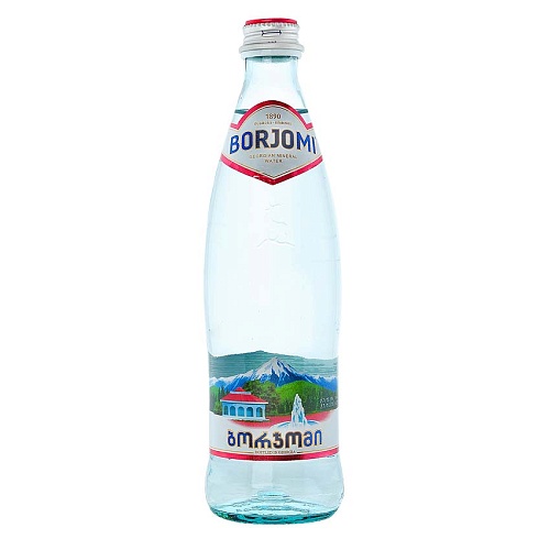 Минеральная вода Боржоми 0,5л*12 стекло