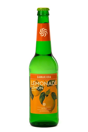Лимонад GAMARJOBA Лимон 0,5л*20 стекло